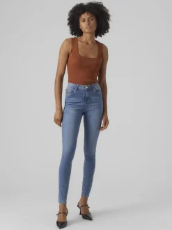 Vero Moda Jeans*VMTANYA MR SK JEANS VI3340 GA Medium Blue Denim