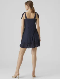 Vero Moda Kleider*VMTASSA SL SHORT DRESS NOOS Navy Blazer