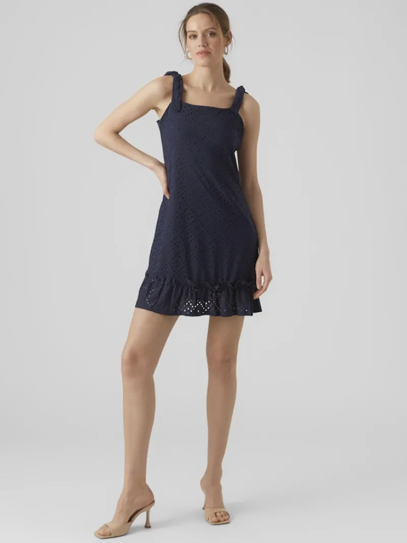 Vero Moda Kleider*VMTASSA SL SHORT DRESS NOOS Navy Blazer