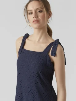 Vero Moda Kleider*VMTASSA SL SHORT DRESS NOOS Navy Blazer