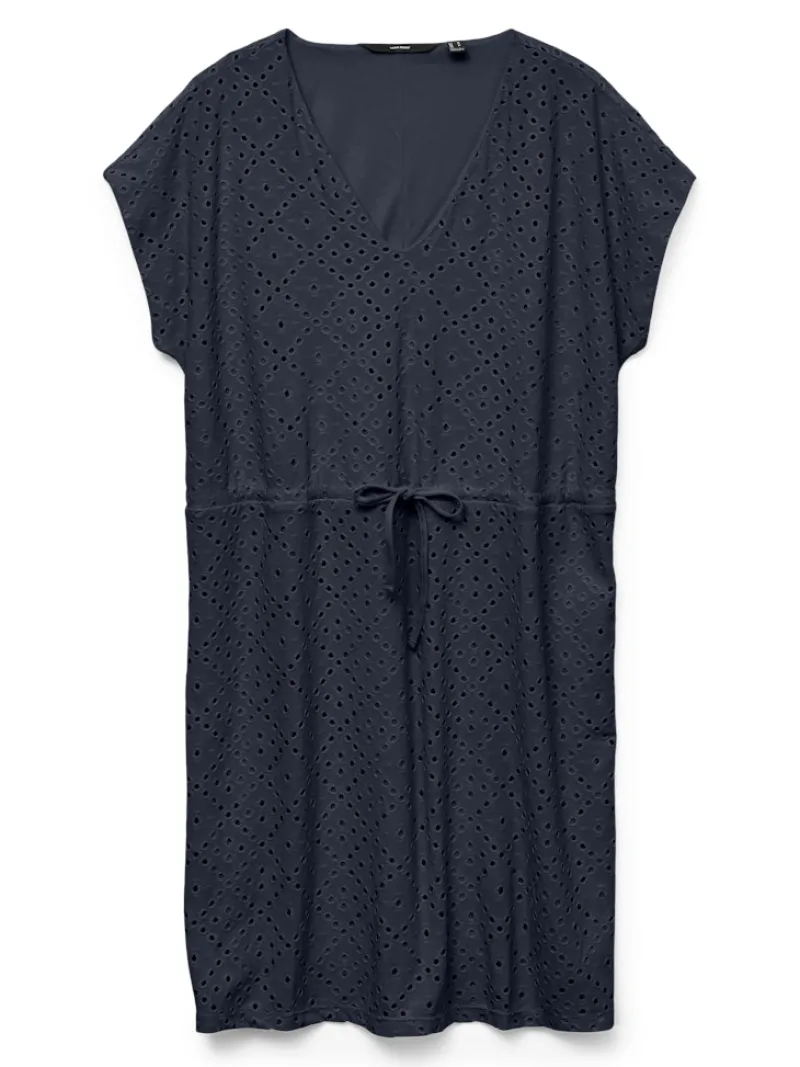 Vero Moda Kleider*VMTASSA SS SHORT DRESS JRS NOOS Navy Blazer