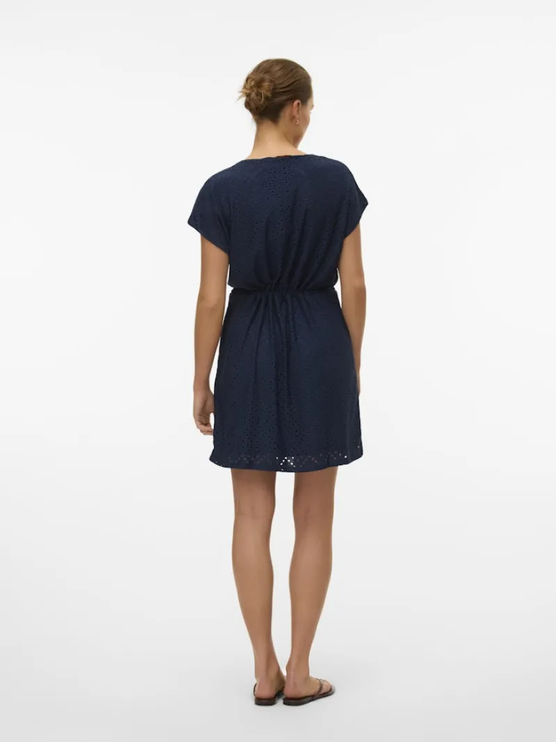 Vero Moda Kleider*VMTASSA SS SHORT DRESS JRS NOOS Navy Blazer