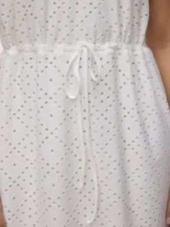 Vero Moda Kleider*VMTASSA SS SHORT DRESS JRS NOOS Snow White