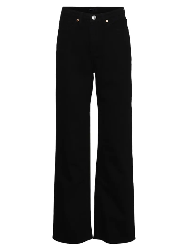 Vero Moda Jeans*VMTESSA HR WIDE JEANS RA118 GA NOOS Black