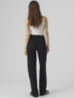 Vero Moda Jeans*VMTESSA HR WIDE JEANS RA118 GA NOOS Black