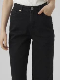 Vero Moda Jeans*VMTESSA HR WIDE JEANS RA118 GA NOOS Black