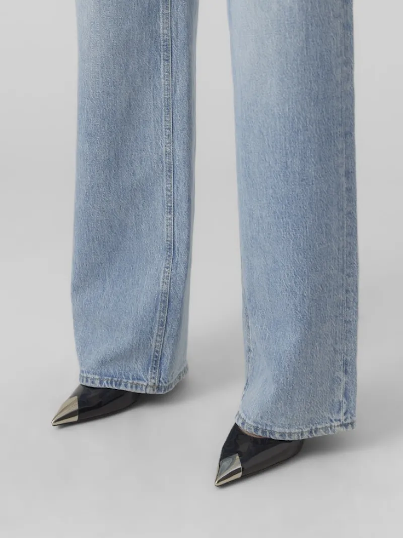 Vero Moda Jeans*VMTESSA HR WIDE JEANS RA339 GA NOOS Light Blue Denim