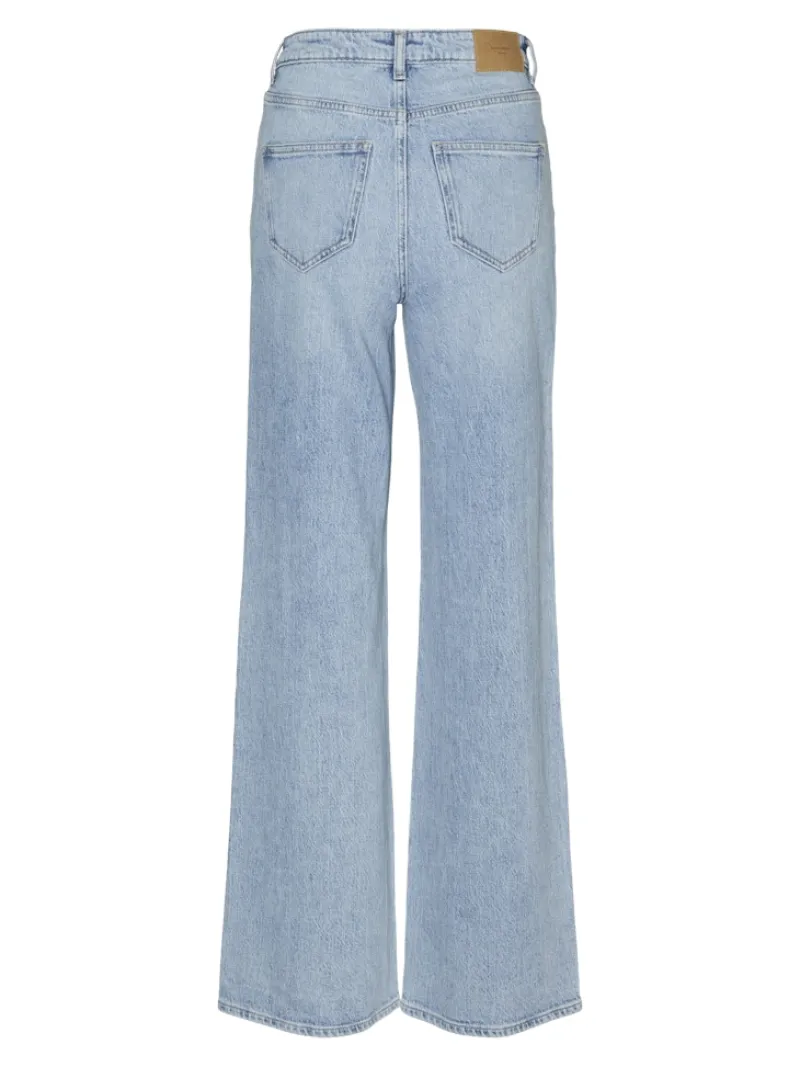 Vero Moda Jeans*VMTESSA HR WIDE JEANS RA339 GA NOOS Light Blue Denim