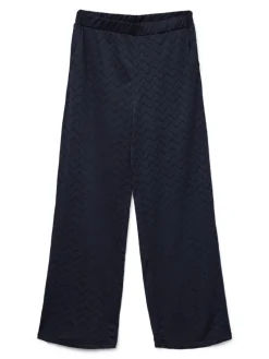 Vero Moda Hosen*VMTHAS NW WIDE PANT JRS GA VO Navy Blazer