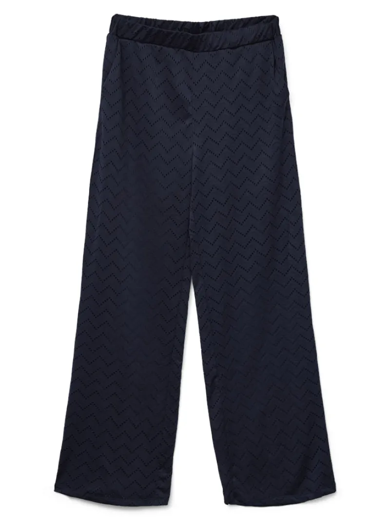 Vero Moda Hosen*VMTHAS NW WIDE PANT JRS GA VO Navy Blazer