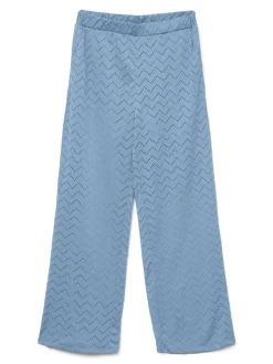 Vero Moda Hosen*VMTHAS NW WIDE PANT JRS GA VO airy blue