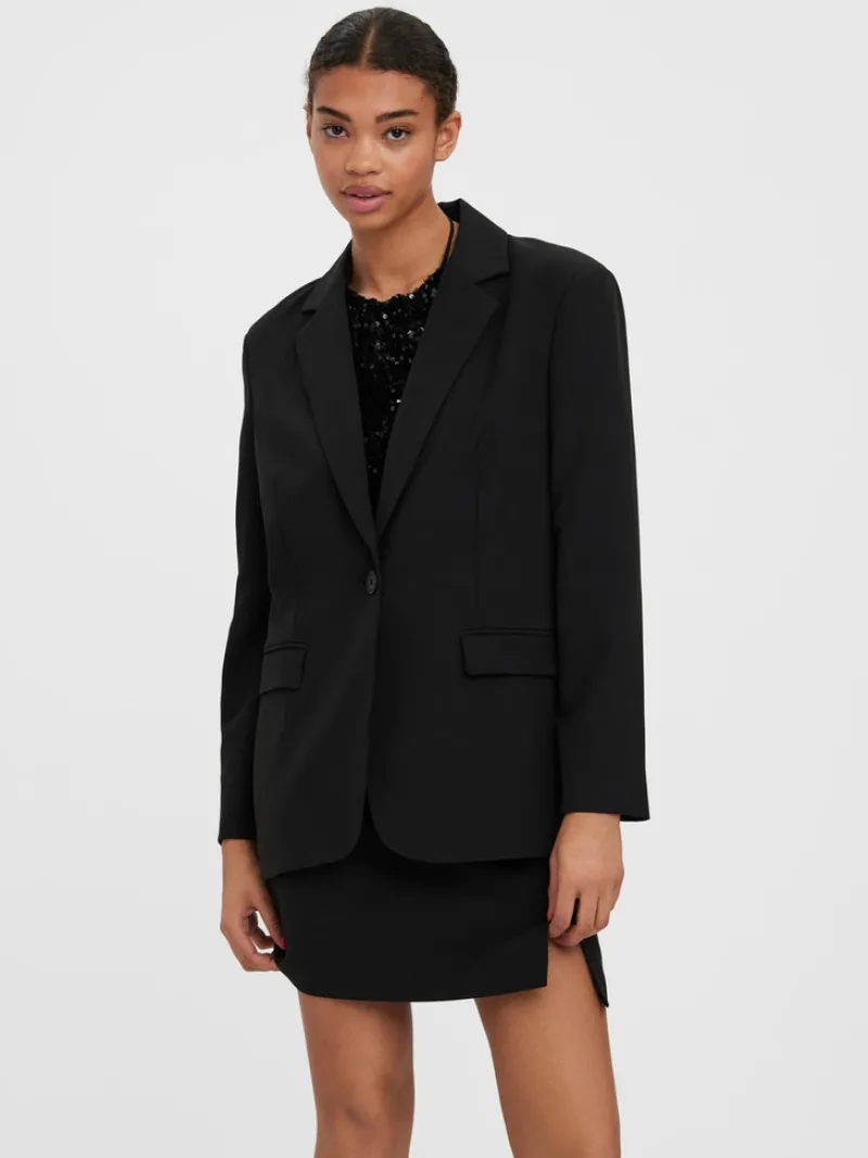 Vero Moda Jacken*VMTHEATROIAN LS BLAZER Black