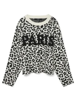 Vero Moda Pullover & Sweatshirts*VMTRES BIEN LS O-NECK PULLOVER birch1
