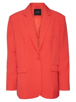 Vero Moda Jacken*VMTROIANTHEA LS LOOSE BLAZER NOOS Bittersweet