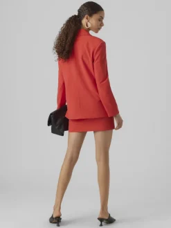 Vero Moda Jacken*VMTROIANTHEA LS LOOSE BLAZER NOOS Bittersweet