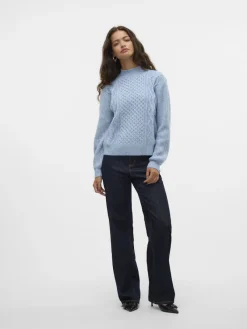 Vero Moda Pullover & Sweatshirts*VMUNIVERSE LS HIGHNECK PULLOVER GA BF allure
