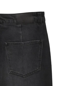 Vero Moda Röcke*VMVERI HR CALF DENIM SKIRT GA MIX NOOS Black