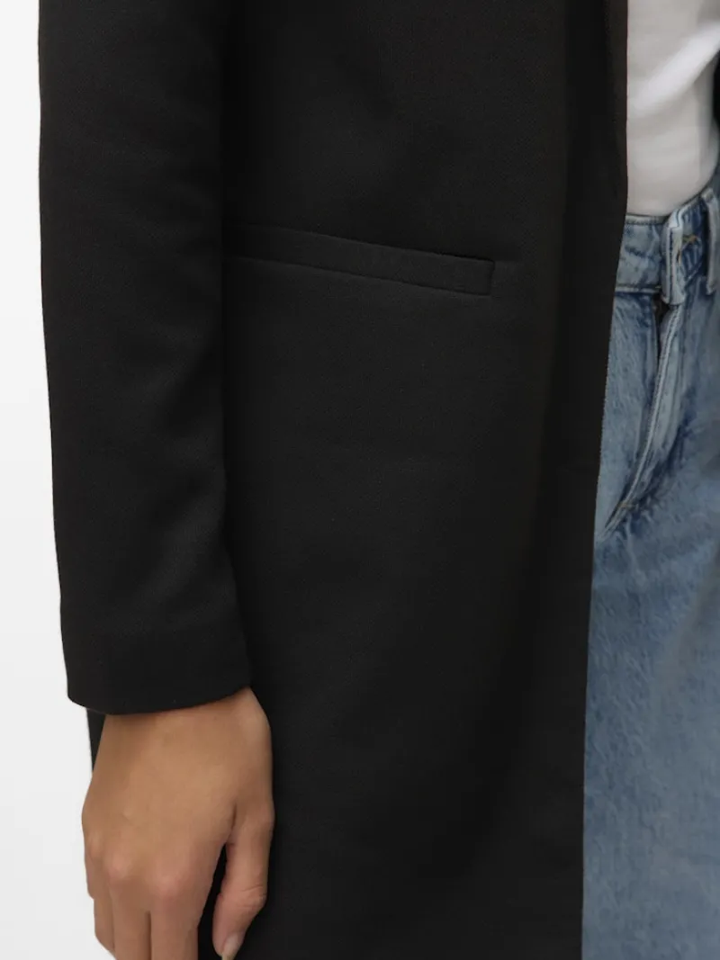 Vero Moda Jacken*VMVERINA LS LONG BLAZER NOOS Black