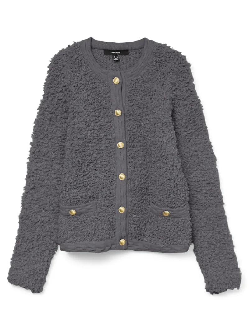 Vero Moda Pullover & Sweatshirts*VMVIKA LS CARDIGAN LCS tornado