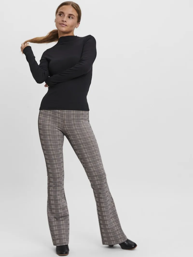 Vero Moda Shirts*VMVIO L/S HIGH NECK BLOUSE NOOS Black