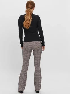 Vero Moda Shirts*VMVIO L/S HIGH NECK BLOUSE NOOS Black