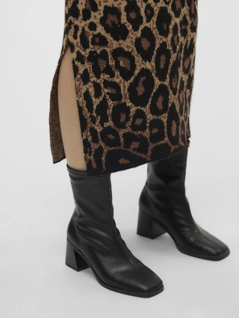 Vero Moda Röcke*VMWHITNEY LONG KNIT SKIRT EXP oatmeal