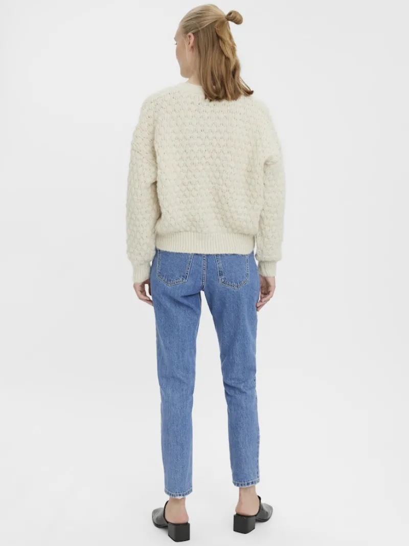 Vero Moda Pullover & Sweatshirts*VMWINNIE STRUCTURE LS CARDIGAN GA birch