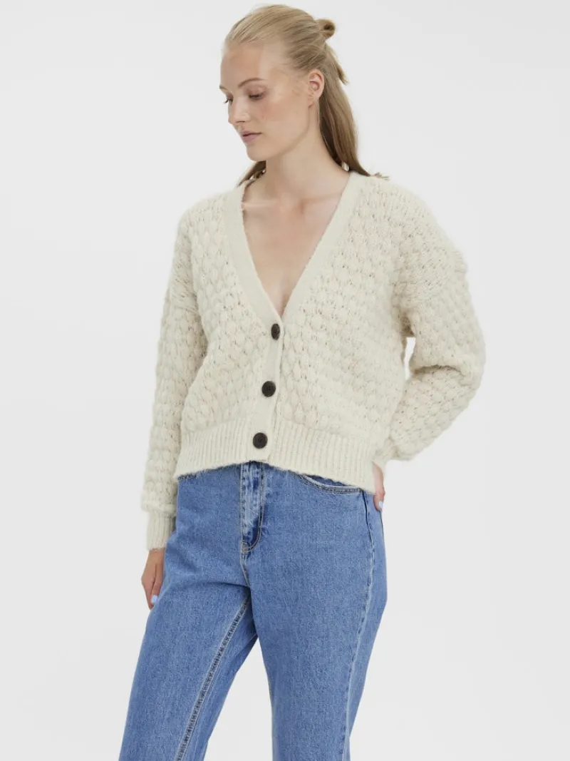 Vero Moda Pullover & Sweatshirts*VMWINNIE STRUCTURE LS CARDIGAN GA birch