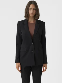 Vero Moda Jacken*VMZAMIRA LS LOOSE BLAZER GA NOOS Black