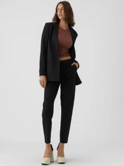 Vero Moda Jacken*VMZAMIRA LS LOOSE BLAZER GA NOOS Black