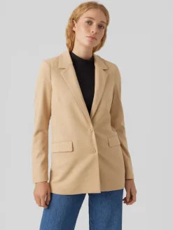 Vero Moda Jacken*VMZAMIRA LS LOOSE BLAZER GA NOOS irish cream