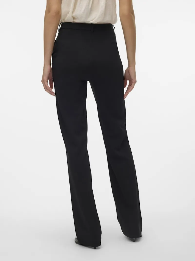 Vero Moda Hosen*VMZAMIRA MW SLIM STRAIGHT PANT NOOS Black