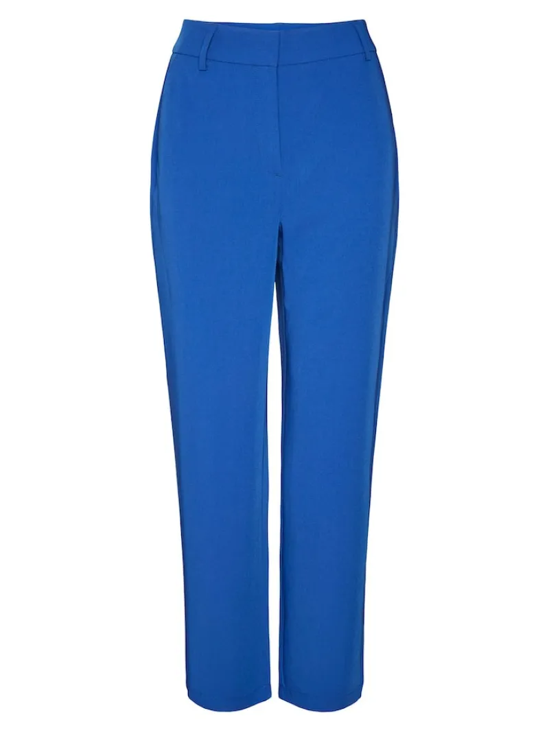 Vero Moda Hosen*VMZELDA HW STRAIGHT PANT BOO Beaucoup Blue