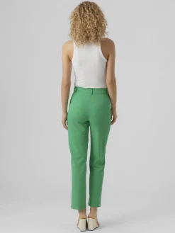 Vero Moda Hosen*VMZELDA HW STRAIGHT PANT BOO grün1