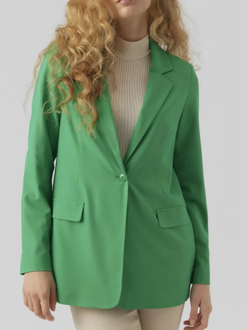 Vero Moda Jacken*VMZELDA LS LOOSE BLAZER BOO bright green