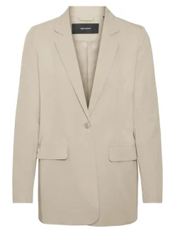 Vero Moda Jacken*VMZELDA LS LOOSE BLAZER BOO humus