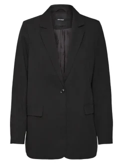 Vero Moda Jacken*VMZELDA LS LOOSE BLAZER BOO Black