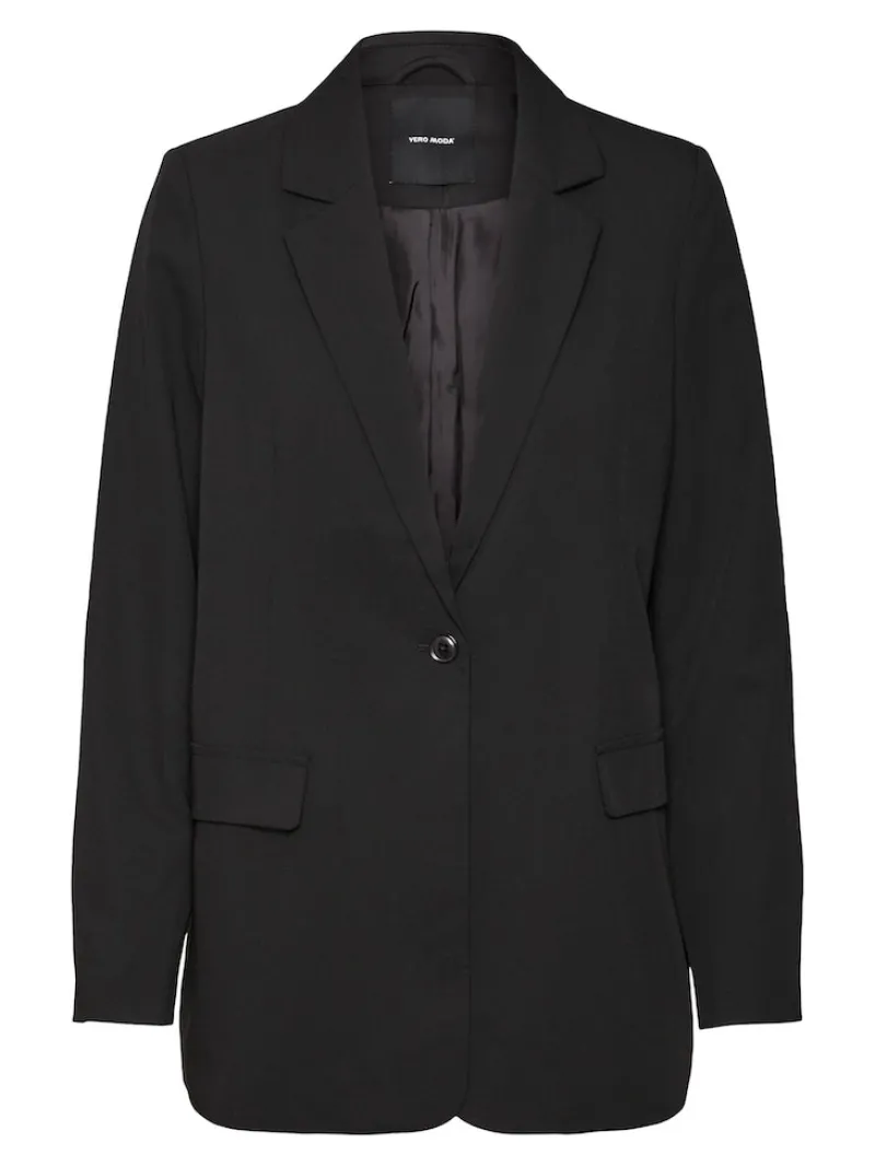 Vero Moda Jacken*VMZELDA LS LOOSE BLAZER BOO Black