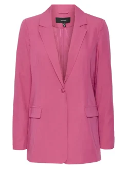 Vero Moda Jacken*VMZELDA LS LOOSE BLAZER BOO pink yarrow