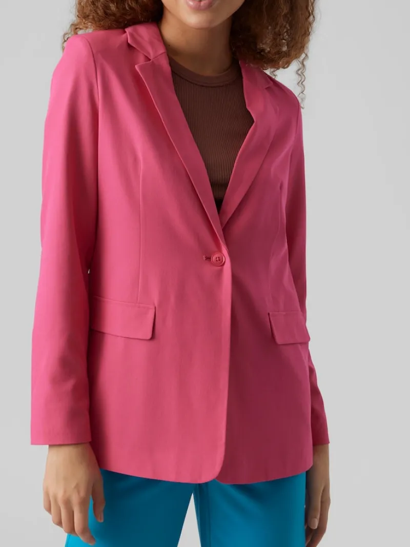 Vero Moda Jacken*VMZELDA LS LOOSE BLAZER BOO pink yarrow