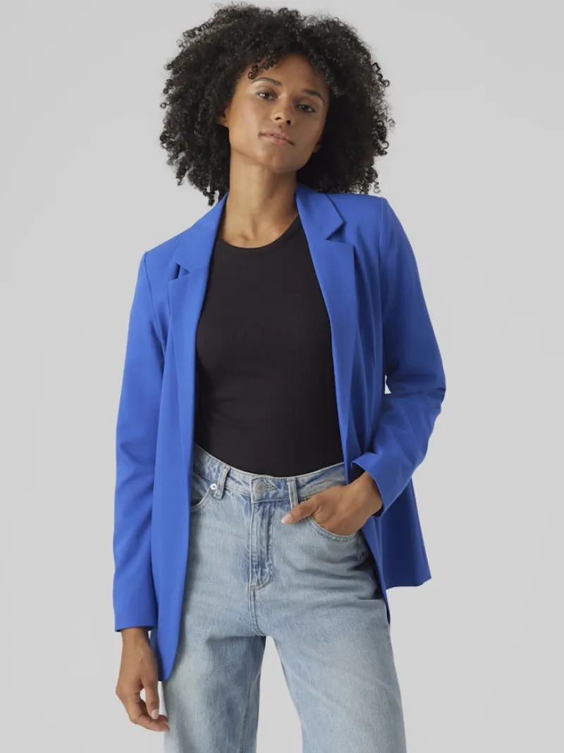 Vero Moda Jacken*VMZELDA LS LOOSE BLAZER BOO Beaucoup Blue