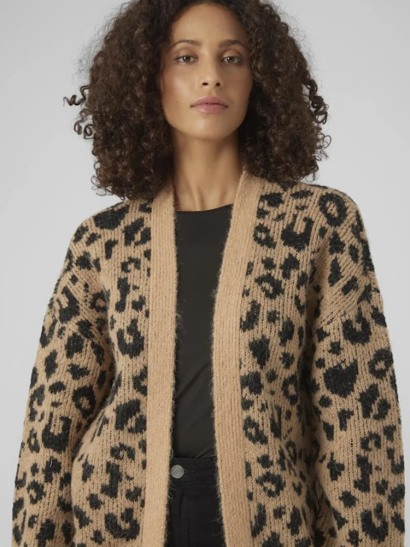 Vero Moda Pullover & Sweatshirts*VMZELMA LS SHORT OPEN CARDIGAN GA BOO Tan