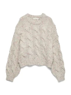 Vero Moda Pullover & Sweatshirts*VMZENA LS PULLOVER birch