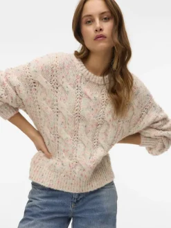 Vero Moda Pullover & Sweatshirts*VMZENA LS PULLOVER birch
