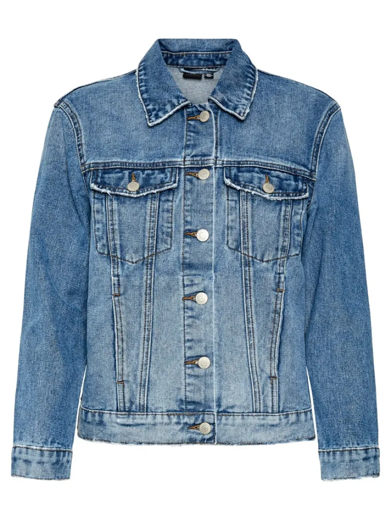 Vero Moda Jacken*VMZORICA LS DENIM JACKET MIX GA NOOS Medium Blue Denim