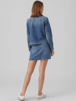 Vero Moda Jacken*VMZORICA LS DENIM JACKET MIX GA NOOS Medium Blue Denim