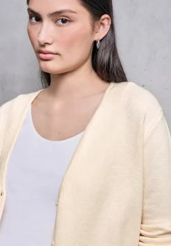 STREET ONE STUDIO Pullover & Sweatshirts*V-Neck Cardigan soft beige
