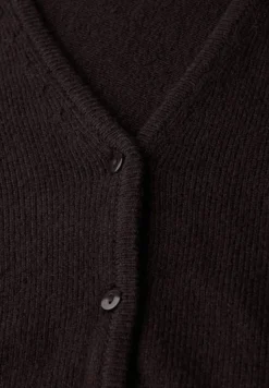 STREET ONE STUDIO Pullover & Sweatshirts*V-Neck Cardigan velvet wine