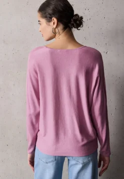 STREET ONE STUDIO Pullover & Sweatshirts*V-Neck Pullover intense rose mel.