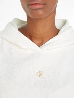 Calvin Klein Jeans Pullover & Sweatshirts*WAFFLE HOODIE greige